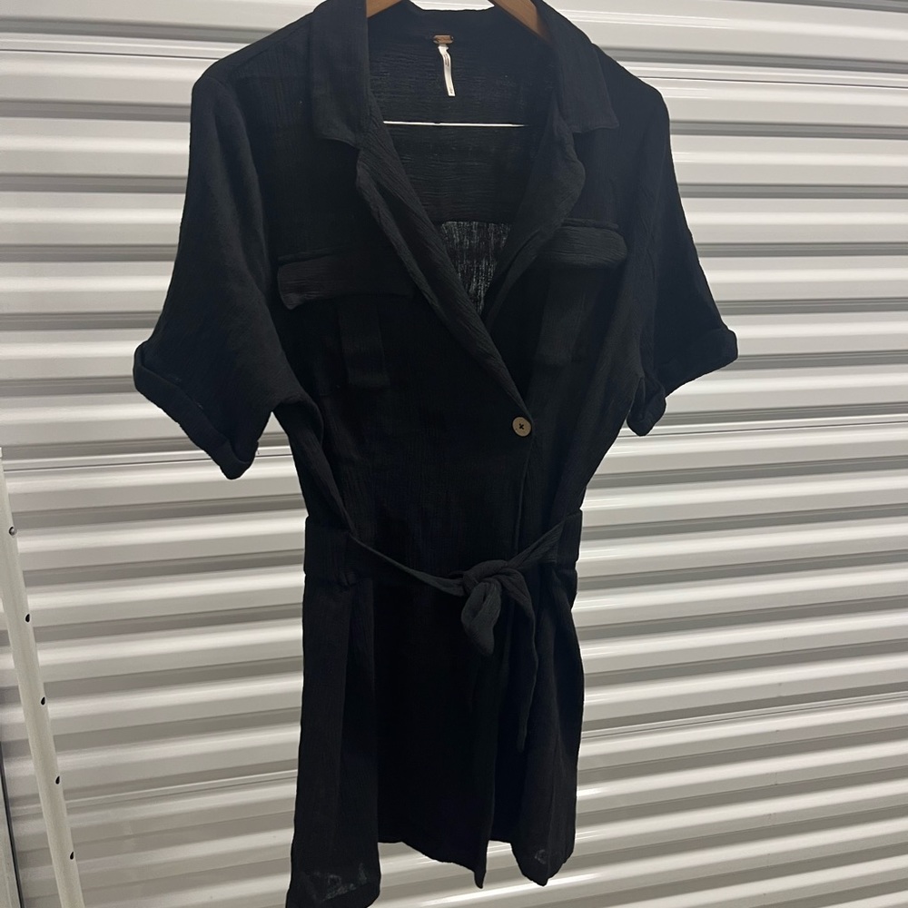 Free People Button Dress